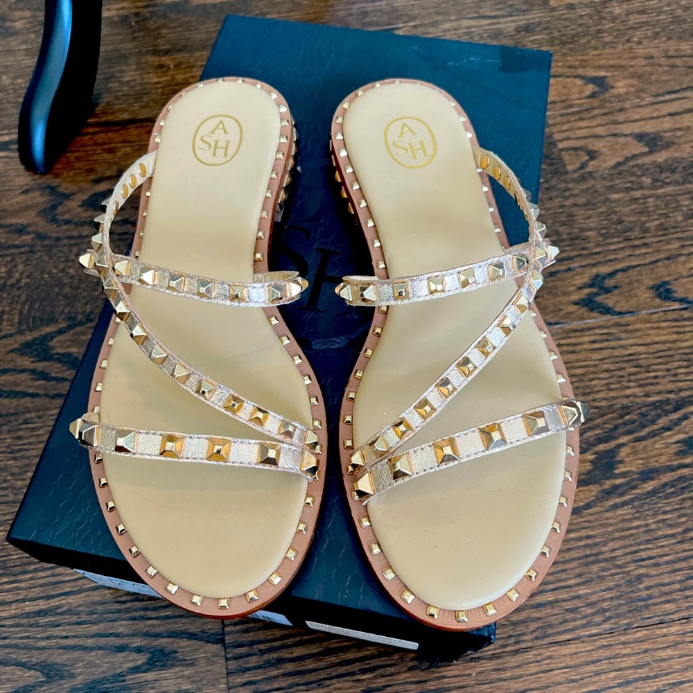 EUC Ash Peace Bis Rame Studded Sandal 38